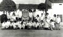 Excursión de escolares a Medellín en 1971