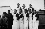 Camareras Comedor Auxilio Social 1939