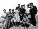 Grupo de amigos 1961 frente a la Soledad 1965