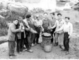 Grupo de amigos en Saltillo en 1959