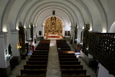 Interior de la Iglesia de san pedro